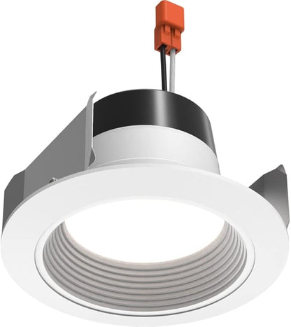 Juno 4 Inch LED Recessed Lighting, G4 Series Retrofit LED Downlight, Ceiling Light for Kitchen or Shower, 900 Lumens, 3000K Warm White, Wet Location Rated, Dimmable, Baffle Trim