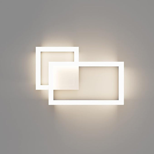 Ralbay Modern Indoor Wall Sconce Aluminum Up and Down 20W LED Modern Wall Sconce for Indoor Living Room Bedroom Hallway (Natural White Light, 4000K)