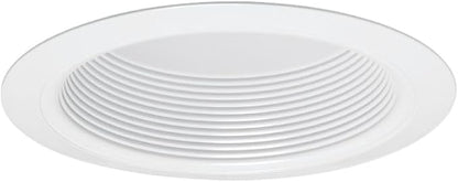 Juno VuLite 6" Recessed Light Trim, Air-Loc and Wet Rated Recessed Lighting Trim for New Construction and Remodel, Downlight Baffle Trim with Torsion Springs, Fits IC23, IC22, IC22R Can Light Housings