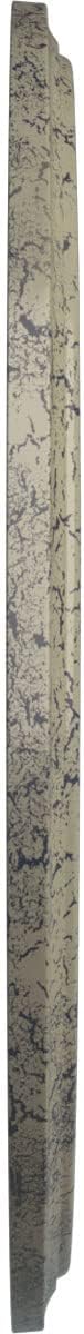 16"OD x 3 5/8"ID x 3/4"P Melonie Ceiling Medallion (Fits Canopies up to 6 3/8"), Hand-Painted Castle Stone Crackle