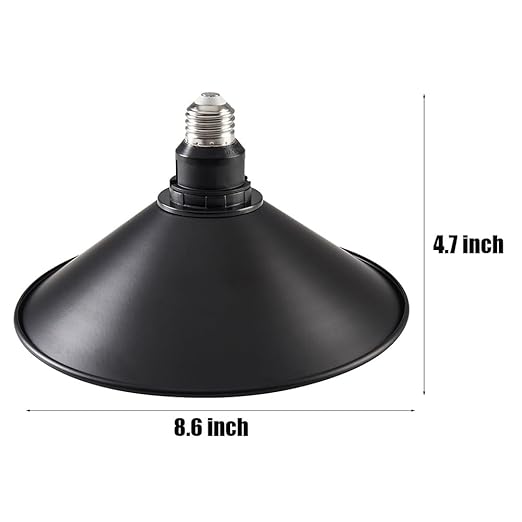 2-Pack E26 to E26 Screw-in Industrial Style Ceiling Lights Fixture, Matte Black Farmhouse Light Fixtures for Kitchen, Laundry Room, Entryway, Hallway