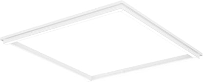Lithonia Lighting Frame 2x2 LED Lay-in Ceiling Light, 2 ft. x 2 ft. Lighting Fixture for Offices and Classrooms, 3000/4000/5000 Adjustable Lumen Output, 3500K/4000K/5000K Switchable Color Temperature
