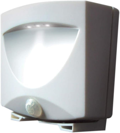 Maxsa 43341 Motion Activated Weatherproof Indoor / Outdoor Wireless LED Night Light, (3-Pack) - White
