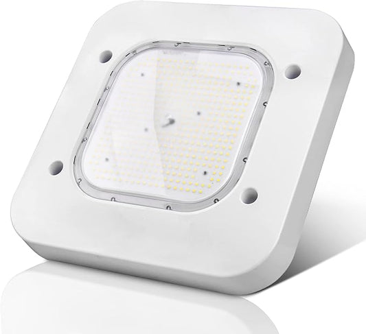150W LED Canopy Light, 21000LM LED Gas Station Canopy Light 5700K Cool White LED Garage Ceiling Light(600W HID/HPS Equivalent), IP65 Waterproof 100-277V AC UL Listed