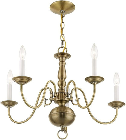 Livex Lighting 5005-60 Williamsburgh Chandelier