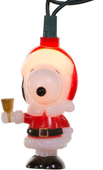 Kurt Adler UL 10-Light Santa Suit Snoopy Light Set