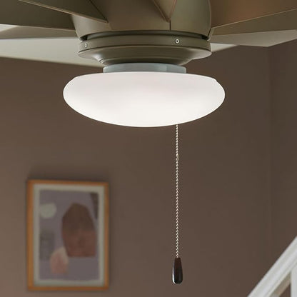 Kichler Universal LED Fan Light Kit White, 10"