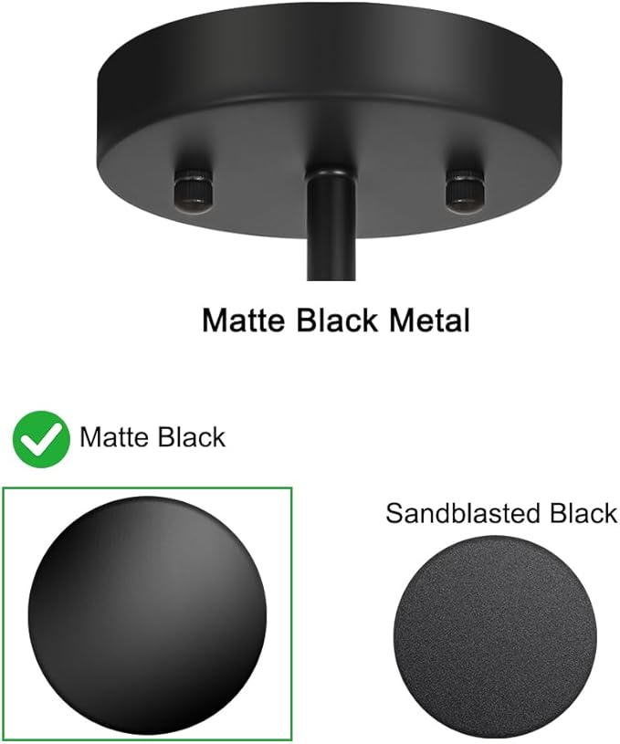 Lxybcce Black Crystal Ceiling Light Fixture - Modern Semi Flush Mount Ceiling Chandelier Lighting for Kitchen, Dazzling Prism Chandelier for Bedroom, Bathroom, Dining Room, 5 Light, 16 in