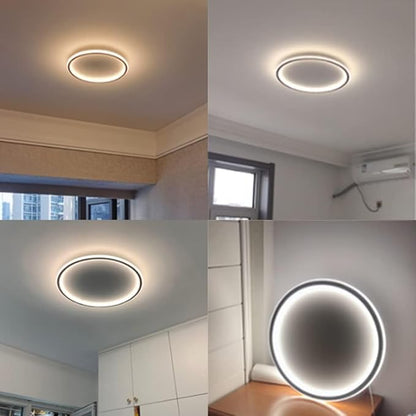 Dimmable LED Ceiling Light Fixture Flush Mount,20 inch Modern 3000K-6000K Round Recessed Ceiling Lamp with APP Adjustment,White Ceiling Lights 55W Close to Ceiling Lighting for Bedroom Living Room