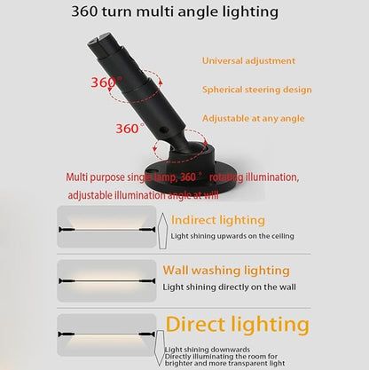 DIY Length Ceiling Light Steel Skylight Strip Linear Wall Lamp Skyline For Home Decoration Bar Villa Aisle LED Light Cutting Slim Wall Sconce 360 Degree Ceiling Floor Lighting,3000K Black 315Inch