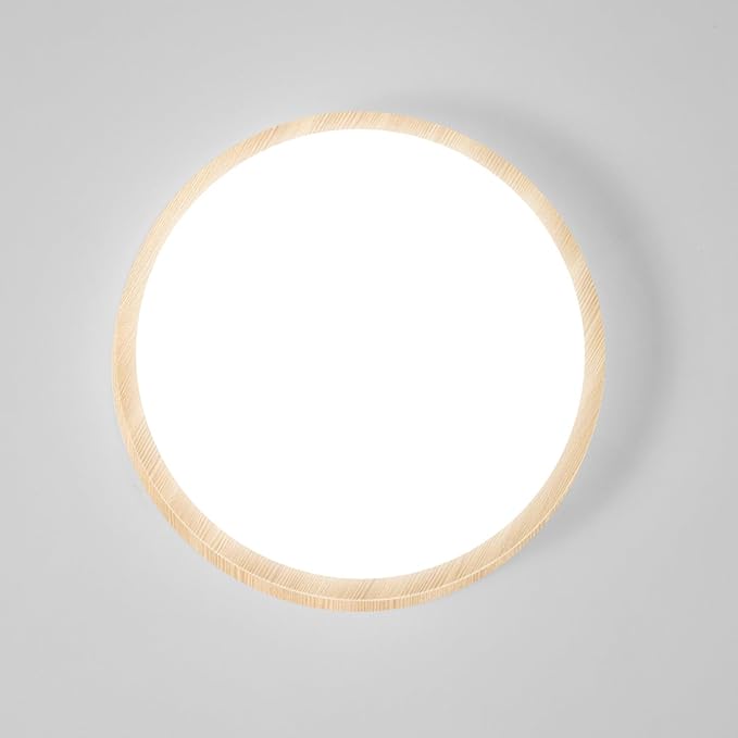 hepside 1PACK Flush Mount LED Ceiling Light Fixture 5CCT 7Inch 15W & 100W Equivalent Closet Light Fixture,Small Round Slim Surface Ceiling Lamp for Hallway,Bathroom,Bedroom,Kitchen,Interior