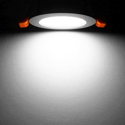 2 Inch LED Downlight, 3W Recessed Lighting Dimmable Ceiling Light Kit, 5000K Daylight White, CRI80 LED Can Lights with Driver(35W Halogen Equivalent), 6 Pack