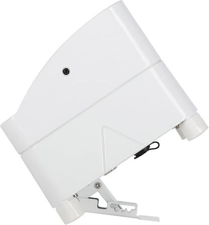 Rockville Wet PAR 50 White 25W Waterproof Battery DJ Light, RGBWA+UV LEDs, Wireless DMX, RF Remote, Long Battery Life, for Outdoor Events and DJs
