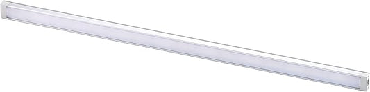 PureOptics LED Works with Alexa Smart Under Cabinet Lighting, Adjustable LEDs, 18" Bar, White