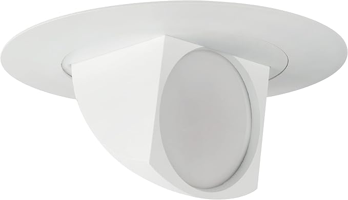Feit Electric 5-6 inch Adjustable Scoop Recessed LED Downlight, 3000K Bright White, Dimmable, 75W Equivalent, 45 Year Life, 850 Lumen, High CRI, LEDR56SCP/930CA