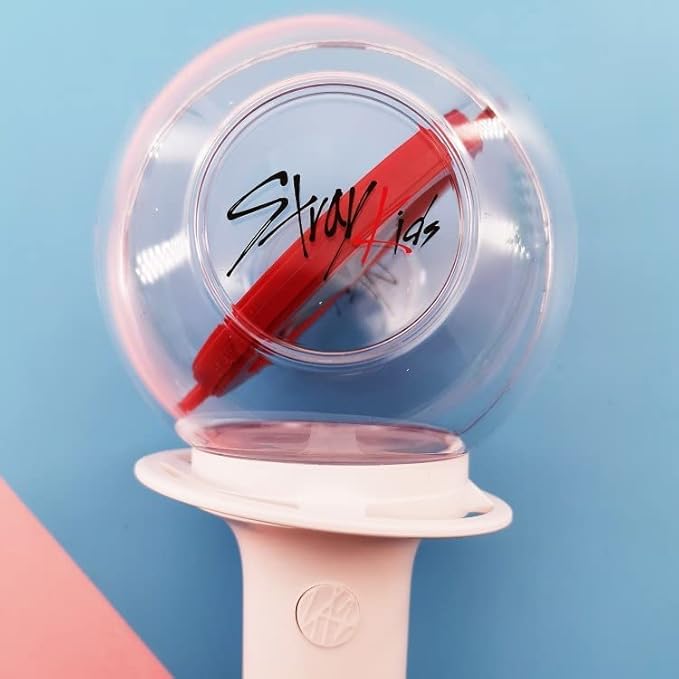 Straykids Lightstick, Cheering Lights for Concert Light Sticks with Bluetooth Function with Merch Bracelets and 55 Photocards