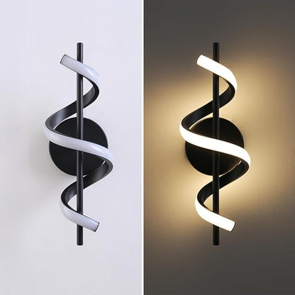 Wall Sconce Set of 2 Wall Lighting Fixture Lamps for Bedroom Living Room LED Warm Light Modern Wall Mounted Lights Hallway Hotel Indoor