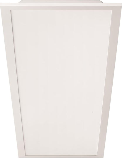 Lithonia Lighting CPX 1x4 LED Flat Panel Light, 1 Ft. x 4 Ft. LED Light Panel, Ceiling Lighting Fixture, 2500/3200/4000 Adjustable Lumens, 3500K/4000K/5000K Switchable CCT, Smooth Satin Lens (4-Pack)