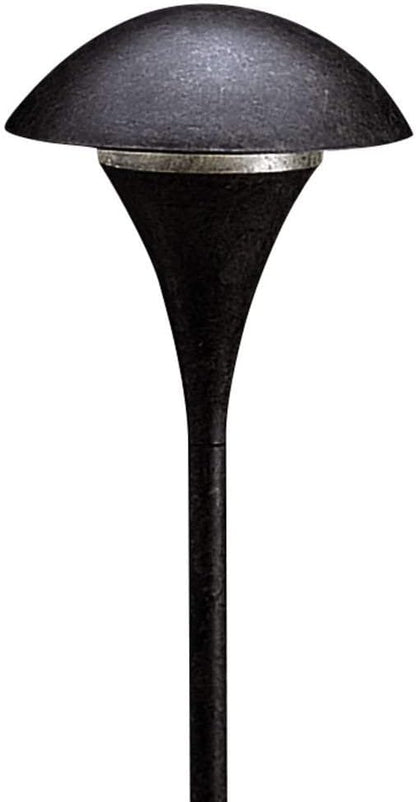 Kichler 15236BKT Eclipse Path & Spread 1-Light 120V, Textured Black