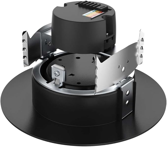 Satco LED Retrofit Gimbal Downlight, CCT Selectable 2700K/3000K/3500K/4000K/5000K, 4 Inches, Black Finish