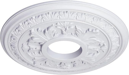 15 3/8"OD x 4 1/4"ID x 1 1/2"P Baltimore Ceiling Medallion (Fits Canopies up to 5 1/2")
