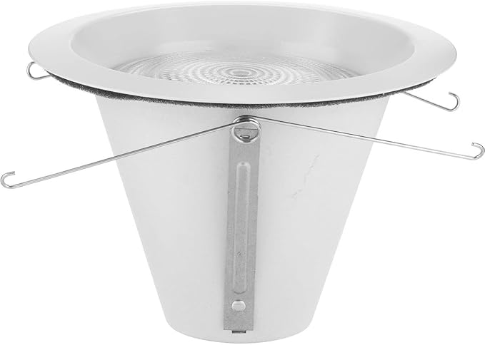 Progress Lighting P806001-028 6" Recessed Open Trim Satin White for Progress Lighting 6" Housing (P806N Series)
