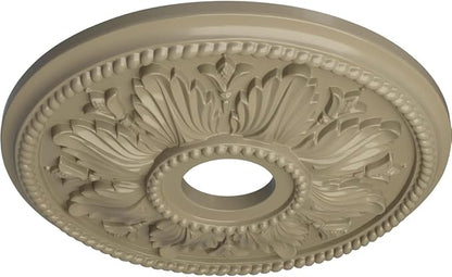 Ekena Millwork CM18ED1GDF Edinburgh Ceiling Medallion fits Canopies up to 5 1/8, Gobi Desert
