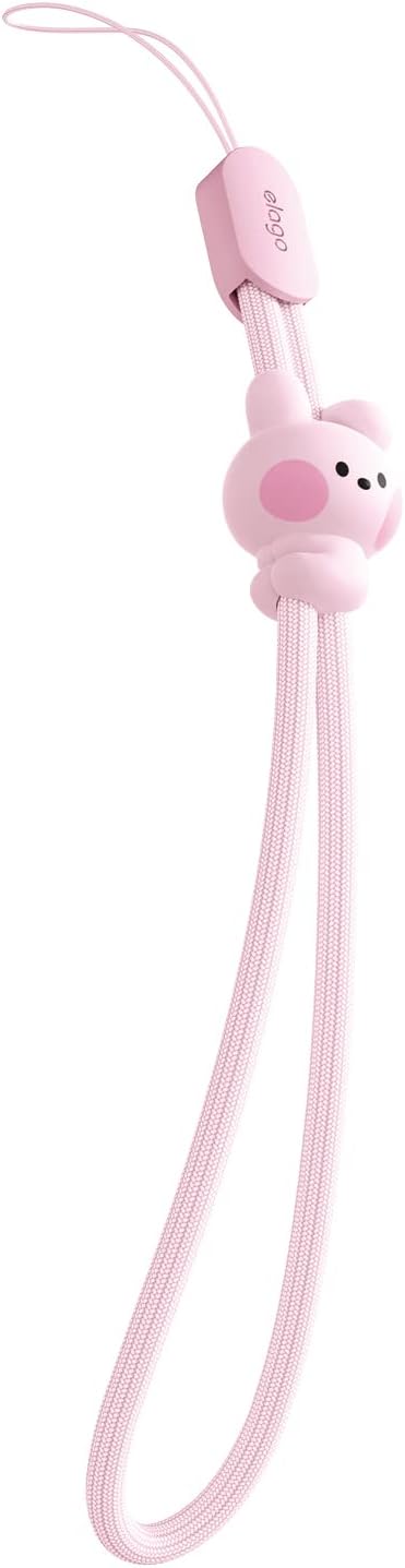 elago | LINE FRIENDS BT21 [OFFICIAL MERCHANDISE] Lanyard Wrist Strap, phone charm, keychain, Anti drop, Adjustable Button