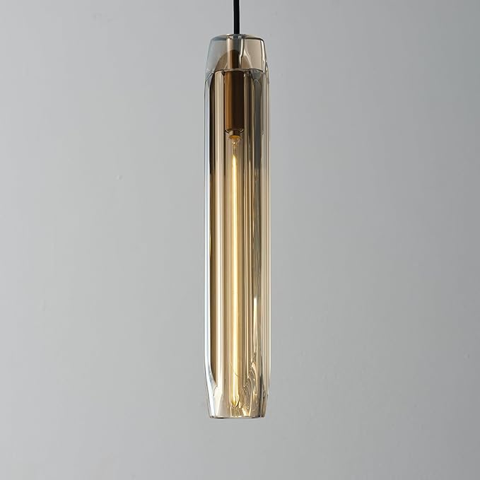 Pendant Lights Kitchen Island Pendant Lights Pendant Light fixtures Kitchen Pendant Light pendent Light 15" Amber Crystal lampshade Island Pendant Lights for Kitchen
