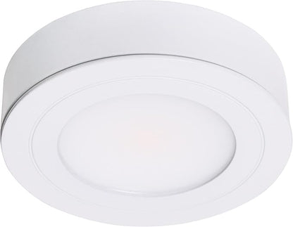 Armacost Lighting 223412 Purevue 4000K LED Puck Light in a White Finish, Bright White
