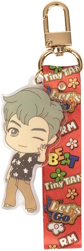 BTS TinyTan Dynamite Acrylic Strap Keyring Key Chain Accesssories (RM)