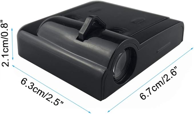 NewL 2 Pcs Led Car Door Welcome Light for Dont Tread ON ME Logo Symbol Projector Lights Ghost Shadow Light