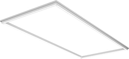 Lithonia Lighting Frame 2x4 LED Lay-in Ceiling Light, 2 ft. x 4 ft. Lighting Fixture for Offices and Classrooms, 4000/5000/6000 Adjustable Lumen Output, 3500/4000/5000 Switchable Color Temperature