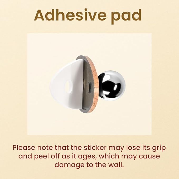 Wall Mounted Lamp LED Wall Lights with Rechargeable Battery Operated, 3 Color Temperatures & 3 Brightness Levels 360°Rotate Magnetic Ball, Cordless Sconces for Reading Bedroom Bedside,Wood-2 Pack