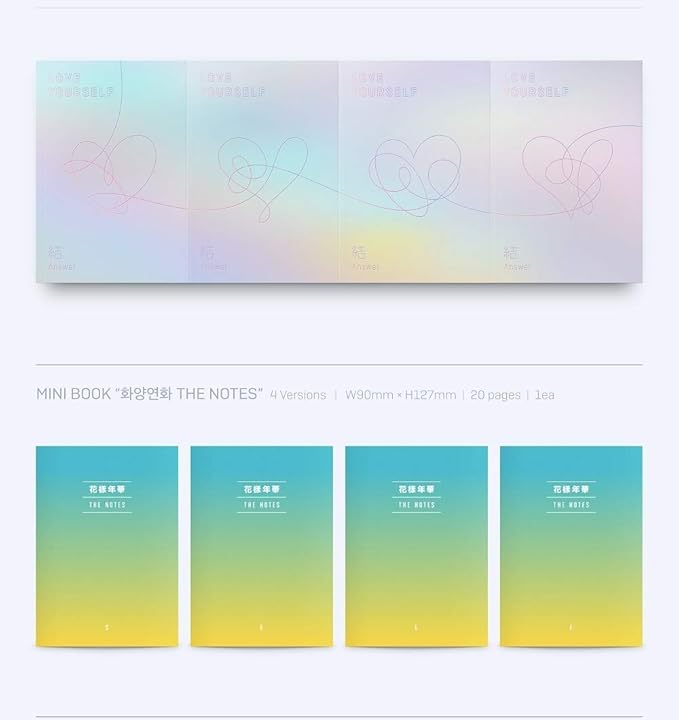 BTS - LOVE YOURSELF 結 Answer [L ver.] 2CD+Photobook+Mini Book+Photocard+Sticker Pack+Free Gift