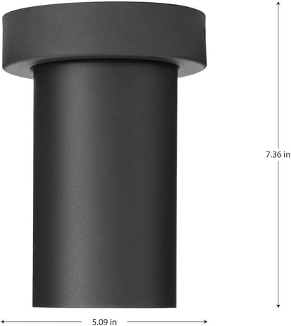 Progress Lighting P550140-031 Adjustable Ceiling Mount, 1-Light 60 Watts, Black