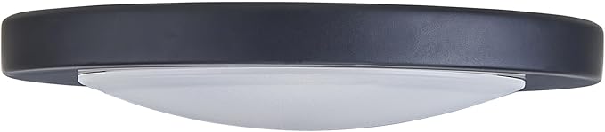Design House Paxton 7 Inch Flush Mount Ceiling Light Dimmable LED Ceiling Light - 3 Color Temperatures (3000K/4000K/5000K) for Bedroom, Bathroom, Hallway, Matte Black
