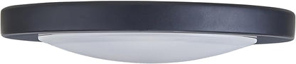 Design House Paxton 7 Inch Flush Mount Ceiling Light Dimmable LED Ceiling Light - 3 Color Temperatures (3000K/4000K/5000K) for Bedroom, Bathroom, Hallway, Matte Black