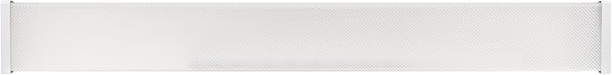 Sylvania 48" LED Prismatic Wrap Light, 32/40/48W, 3 CCT (3500/4000/5000K) Select, 4000/5000/6000 LMS, Linkable, White - 1 Pack (66739)