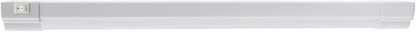 Maxxima 18 inch LED Under Cabinet Light - 900 Lumens Warm White 3000K, Undermount Strip Lighting for Kitchen, Closet, and Bedroom, On/Off Switch, Plug in