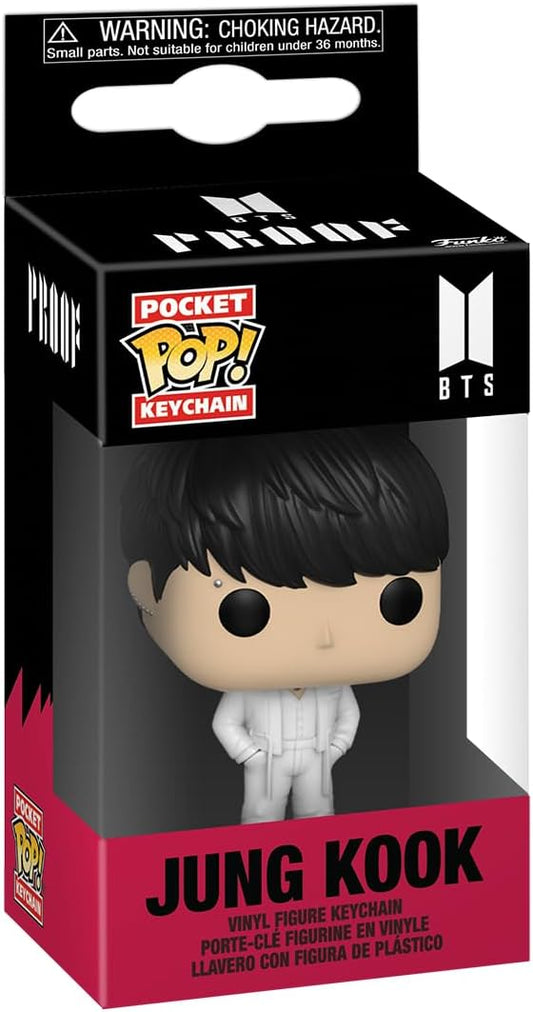 Funko POP! Keychain: BTS - Jungkook - Jung Kook Novelty Keyring - Collectable Mini Figure - Stocking Filler - Gift Idea - Official Merchandise - Music Fans - Backpack Decor