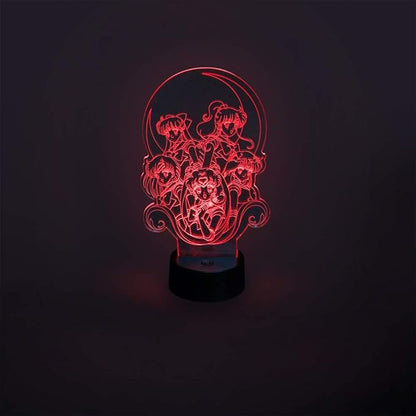 Stunned Mind Sailor Moon Acrylic Lamp LED Lamp [7” x 4.32”], Night Light, Lighting, Illuminate by Just Funky - Sailor Scouts, Prism Powers, Kawaii, Magical Girls, Usagi, “in The Name of The Moon”