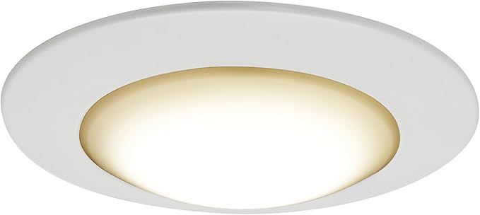 LEDVANCE 15W LED Light Disk, 5 CCT 2700/3000/3500/4000/5000K, Dimmable, 900 LMS, 90 CRI, Wet Rated, Frosted Finish - 1 Pack (62446)