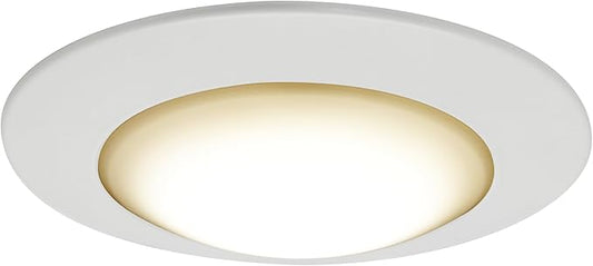 LEDVANCE 15W LED Light Disk, 5 CCT 2700/3000/3500/4000/5000K, Dimmable, 900 LMS, 90 CRI, Wet Rated, Frosted Finish - 1 Pack (62446)