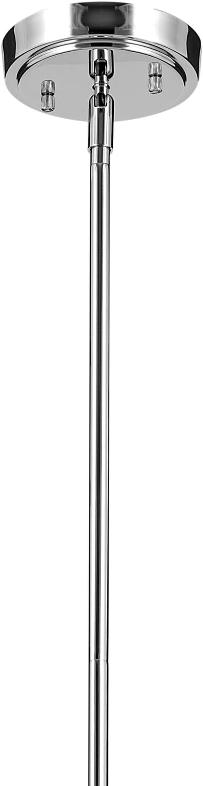 Kichler Everly 13.75" 1 Light Hour Glass Pendant Clear Glass Chrome