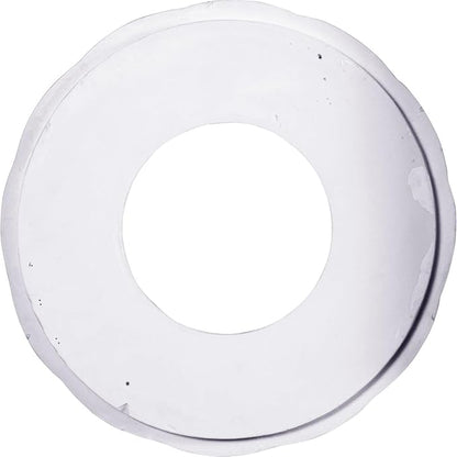 Ekena Millwork CM15LI Lisbon Ceiling Medallion, 15 3/8"OD x 7"ID x 1"P (Fits Canopies up to 7"), Factory Primed