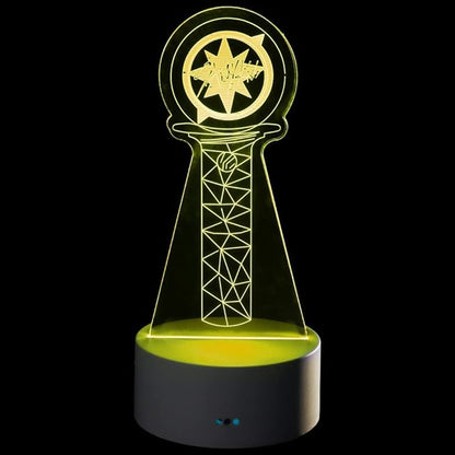 WGEEEY Kpop Stray Kids 16 Colors LED USB Acrylic Night Light with Remote Control for Home Room Decoration