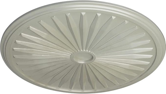 Ekena Millwork CM33LEFCS Leandros Ceiling Medallion, Flash Copper, 33-1/8" x 3-1/2" x 1-3/8"