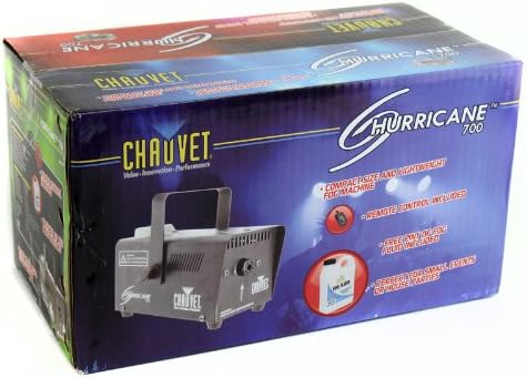 Chauvet Lighting Chauvet DJ 700 Hurricane Fog Machine, Black (H700)