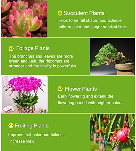 XINBAOHONG Grow Lights 10 Dimmable Levels Plant Grow Lights with 3 Modes Timing Function for Indoor Plants
